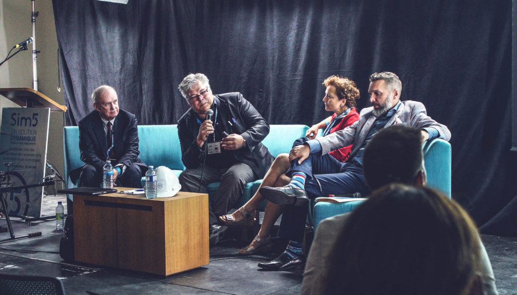 Université de montréal - leamay pomerleauu batimatech Alain noilard, Batimatech 2017 panel maison batiment intelligent
