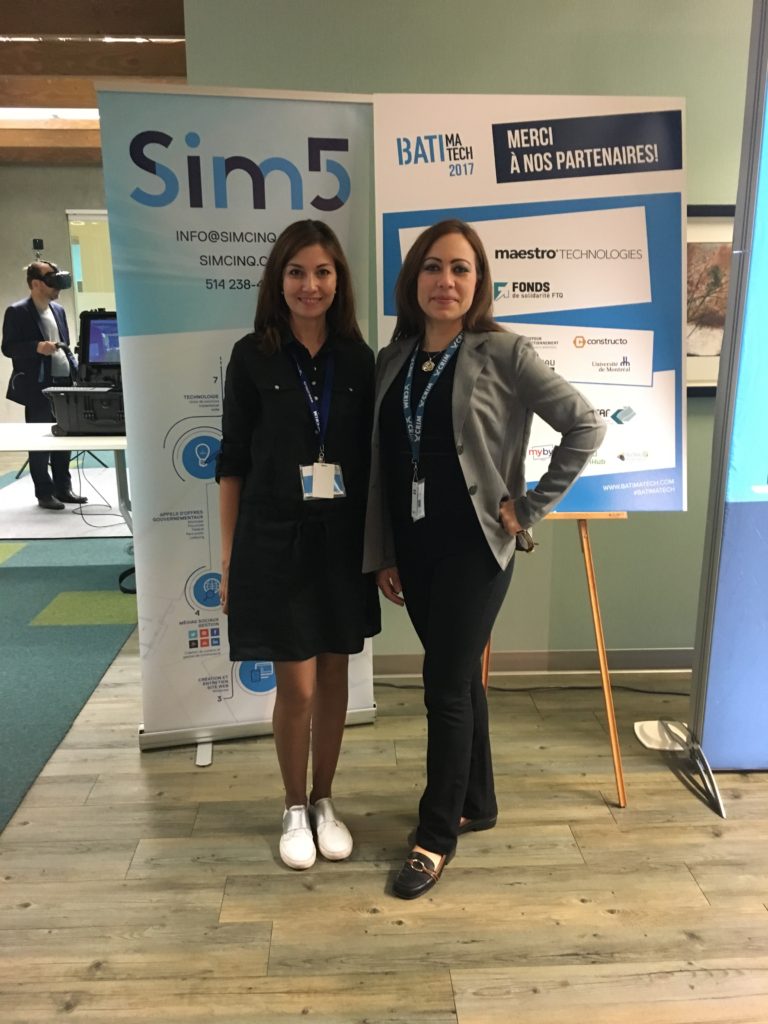 Liliya Abudarova & Toffany Acosta de Sim5 batimatech